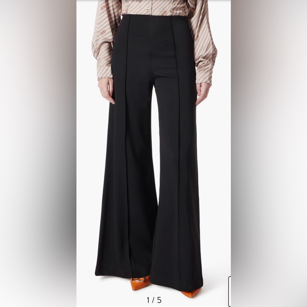 DO by Dee Ocleppo Smooth Stretch Twill Pull-On Wide Leg Pants